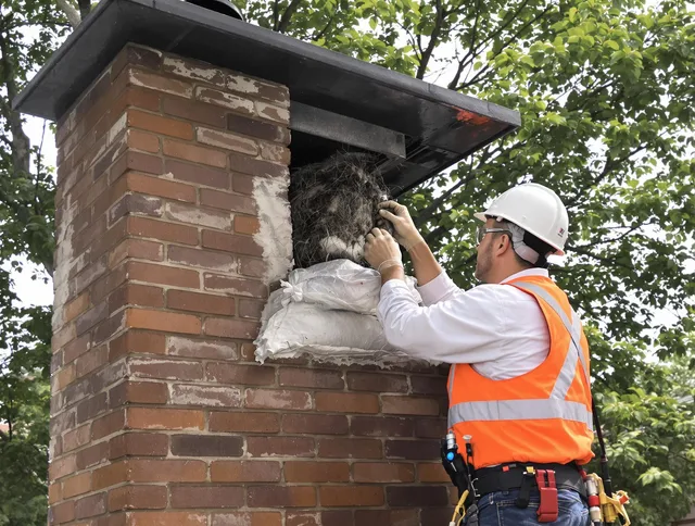 Humane removal of debris and animals by Gainesville Chimney Sweep in Gainesville, FL