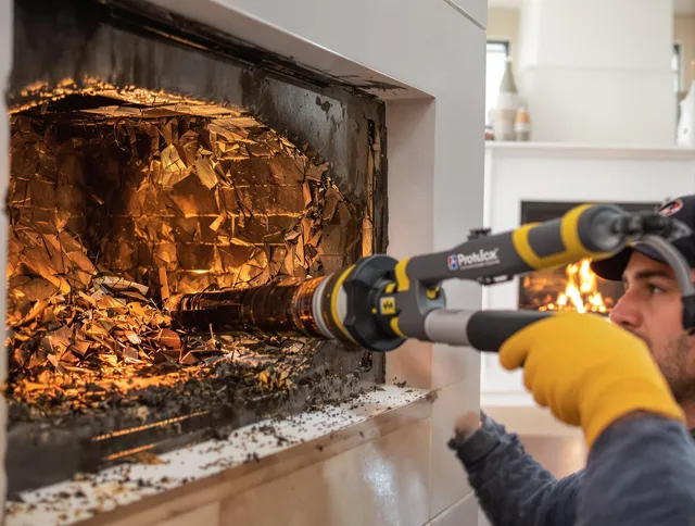 Professional chimney cleaning by Gainesville Chimney Sweep in Gainesville, FL