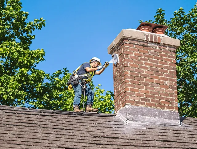 Gainesville Chimney Sweep performing an inspection with advanced tools in Gainesville, FL