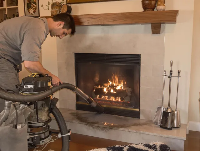 Routine fireplace upkeep by Gainesville Chimney Sweep in Gainesville, FL